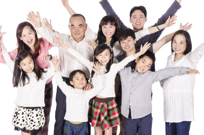 Happy Extended Family Isolated On White Free Stock Photo - Public ... Happy Extended Family Isolated On White Free Stock Photo - Public ...
